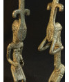 Paire de danseurs Kanaga - Bronzes Dogon