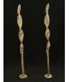 Couple d'ancêtres - Tourbillons - Bronzes Dogon