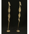 Couple d'ancêtres - Tourbillons - Bronzes Dogon