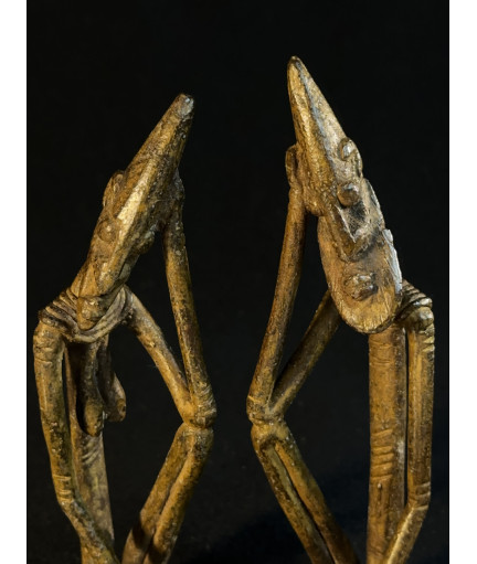Couple de penseurs - Bronzes Dogon