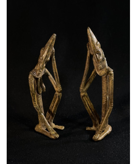 Couple de penseurs - Bronzes Dogon