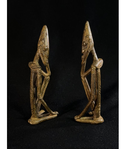 Couple de penseurs - Bronzes Dogon