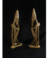 Couple de penseurs - Bronzes Dogon
