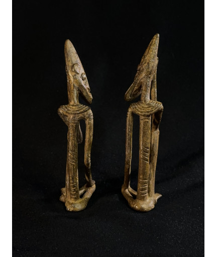 Couple de penseurs - Bronzes Dogon