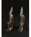 Couple de chefs - Bronze Dogon