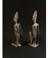 Couple de chefs - Bronze Dogon