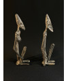 Couple de chefs - Bronze Dogon