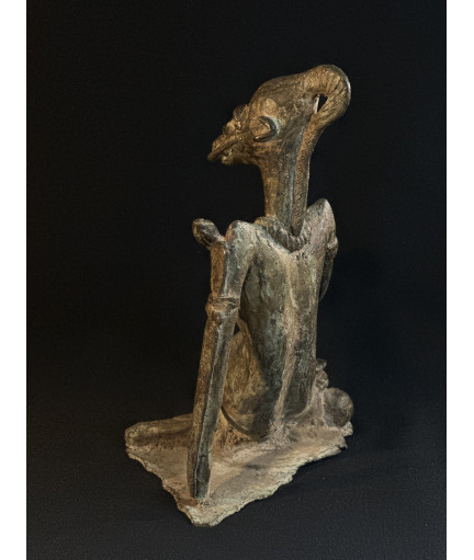 Guerrier avachi - Bronze Djennenké