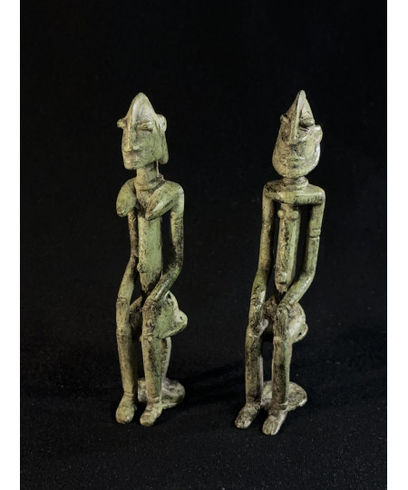 Couple d'ancêtres - Bronzes Dogon
