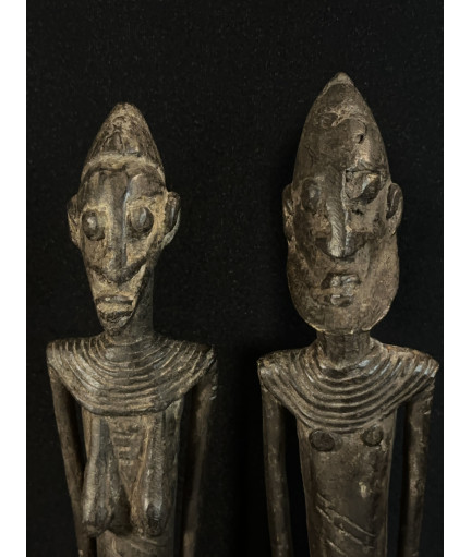 Couple d'ancêtres - Bronzes Dogon