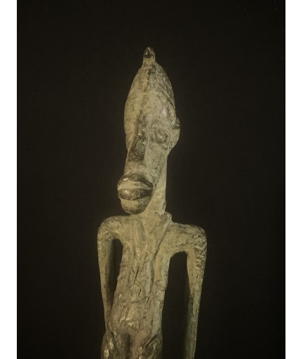 Couple de statues Koulébélé - Bronzes Sénoufo