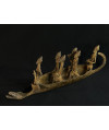 Pirogue - Exode du peuple Dogon - Bronze Dogon