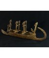 Pirogue - Exode du peuple Dogon - Bronze Dogon