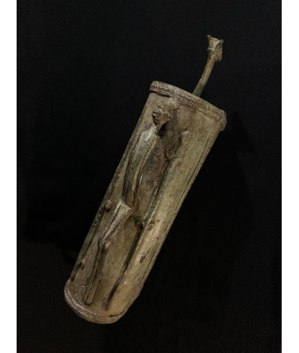 Boîte "abreuvoir" - Bronze Dogon