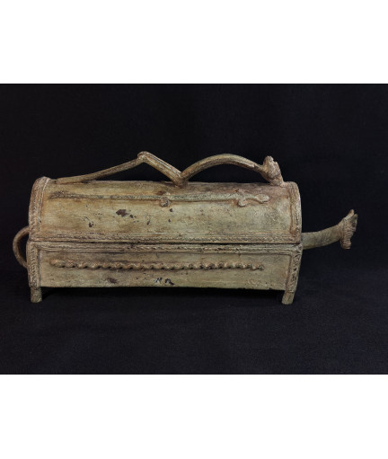 Boîte "abreuvoir" - Bronze Dogon
