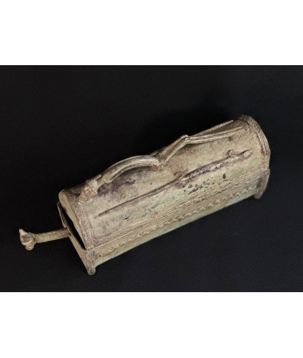 Boîte "abreuvoir" - Bronze Dogon