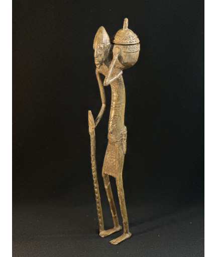 Boîte "portée" - Bronze Dogon