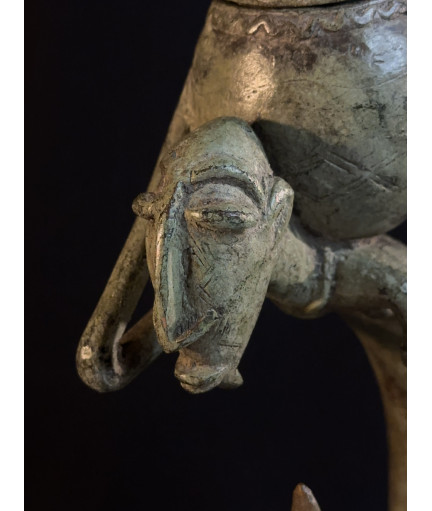 Boîte portée - Bronze Dogon