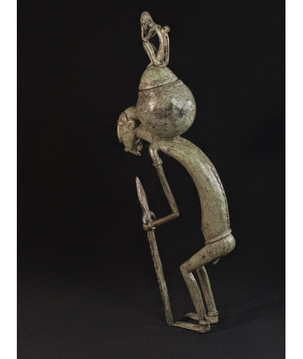 Boîte portée - Bronze Dogon