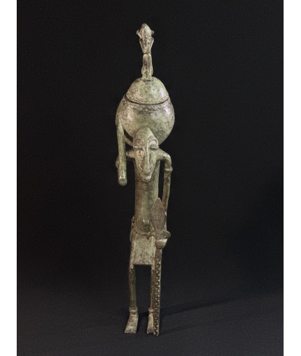 Boîte portée - Bronze Dogon