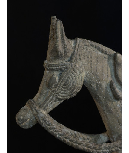 Couple de chefs - Cavaliers - Bronze Djennenké