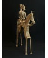 Couple de chefs - Cavaliers - Bronze Djennenké