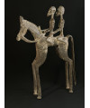 Couple de chefs - Cavaliers - Bronze Dogon