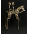 Couple de chefs - Cavaliers - Bronze Dogon