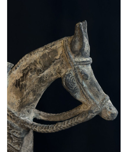 Couple de chefs - Cavaliers - Bronze Dogon