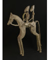 Couple de chefs - Cavaliers - Bronze Bambara