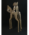 Couple de chefs - Cavaliers - Bronze Bambara