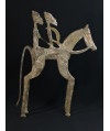Couple de chefs - Cavaliers - Bronze Bambara