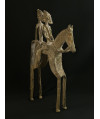 Couple de chefs - Cavaliers - Bronze Bambara