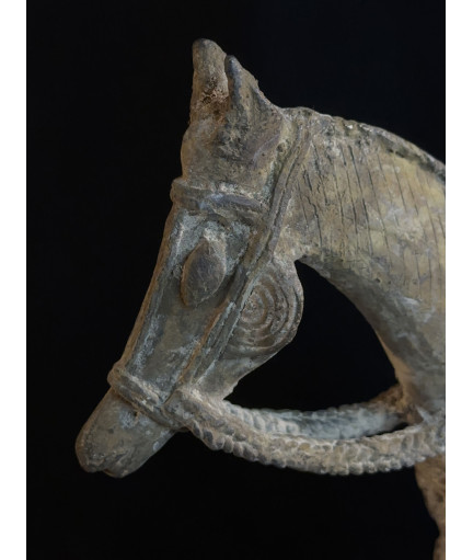 Couple de chefs - Cavaliers - Bronze Bambara