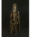 Roi sur son trône - Bronze Dogon