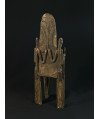 Roi sur son trône - Bronze Dogon