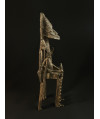 Roi sur son trône - Bronze Dogon