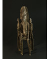 Roi sur son trône - Bronze Dogon