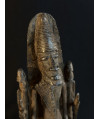 Roi sur son trône - Bronze Dogon