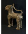 Léopard royal du royaume de Bénin - Bronze Bini/Edo