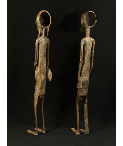 Guérisseur et sa femme - Bronzes Dogon