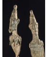 Couple d'ancêtres - Tourbillons - Bronzes Dogon