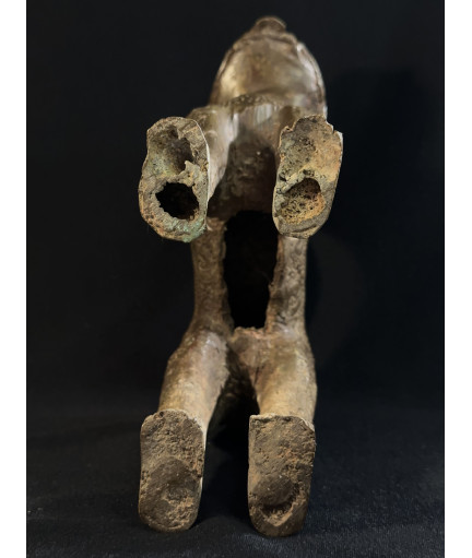 Léopard royal du royaume de Bénin - Bronze Bini/Edo