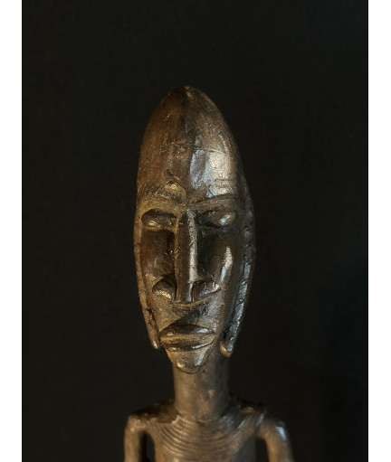 Féticheur et sa famille - Bronzes Bambara