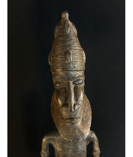 Féticheur et sa famille - Bronzes Bambara