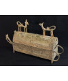 Boîte "abreuvoir" - Bronze Dogon