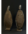 Couple d'anciens - Bronzes Bambara