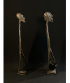 Couple d'anciens - Bronzes Bambara