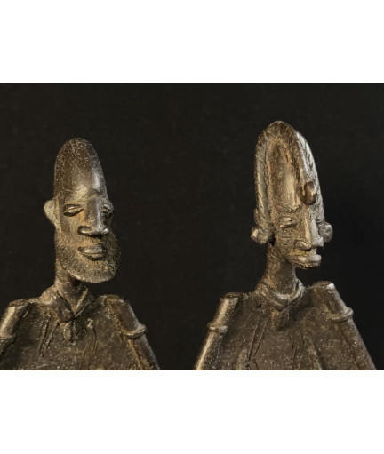 Couple d'anciens - Bronzes Bambara