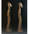 Couple de notables Peuhl - Bronzes Djennenké
